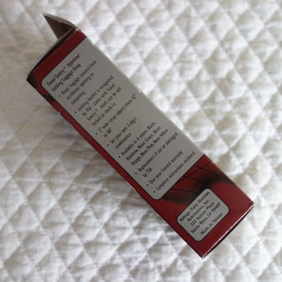 Lot of two NIB TRAVEL SENTRY Luggage Straps – Model  2ST-G - Picture 3 of 6